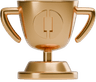 Gold trophy
