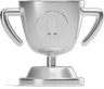 Silver trophy