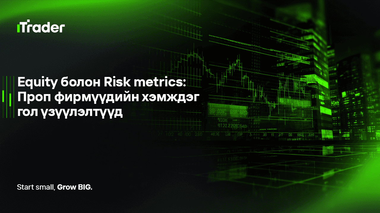 Equity болон Risk metrics: Проп фирмүүдийн хэмждэг гол үзүүлэлтүүд